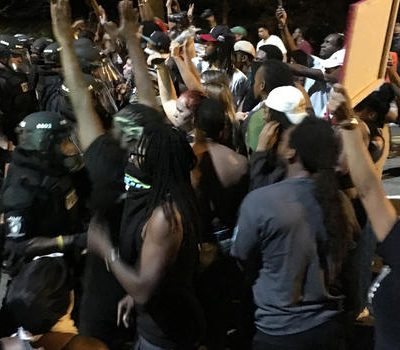 Police Shooting Protesters Shut Down Charlotte I 85