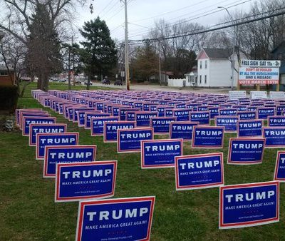 Triggered By Trump Signs: The 