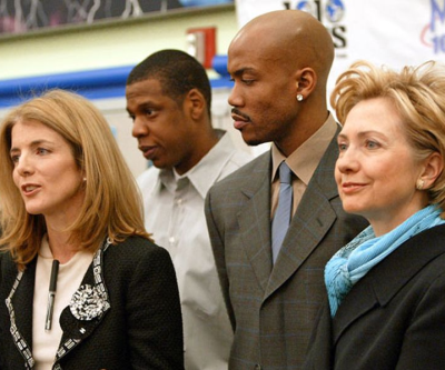 Hillary Clinton, Jay Z and LeBron James