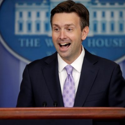 Takin' the High Road: WH Mouthpiece Josh Earnest Jokes That Trump’s a Coke User [VIDEO]