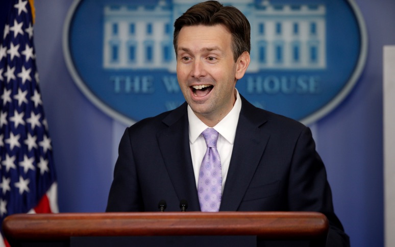 Takin’ the High Road: WH Mouthpiece Josh Earnest Jokes That Trump’s a Coke User [VIDEO]