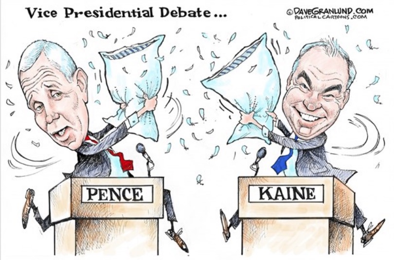 #VPDebate: Watch Mike Pence and Tim Kaine Collide Tuesday Night [LIVE VIDEO]