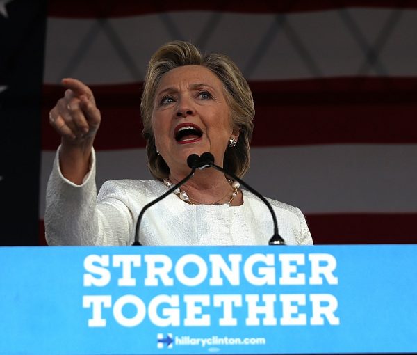 Hillary Clinton-Trump Supporters “Dark, Divisive, Dangerous Vision”