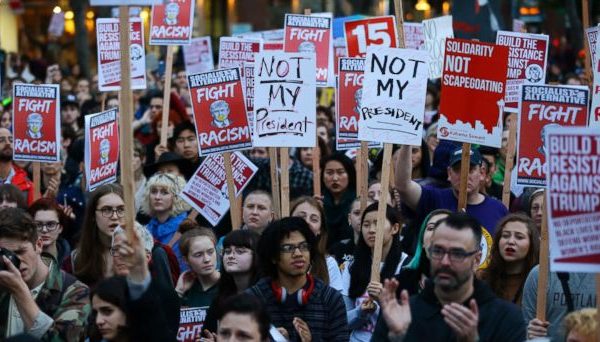 Trump Presidential Election Sparks Protests [VIDEO]