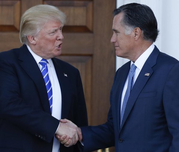 Secretary of State Watch: Donald Trump and Mitt Romney Go on Second Date