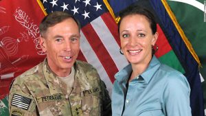 General David Petraeus and side dish Paula Broadwell.