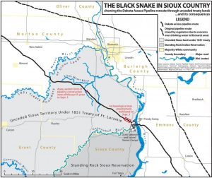 Alternate route of pipeline, would cost $23 million more, but protestors say it was because white people would be more affected