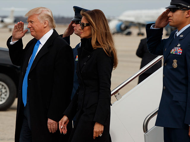 #Inauguration2017: Trump Family Arrival In D.C. And Wreath-Laying Ceremony At Arlington [VIDEO]