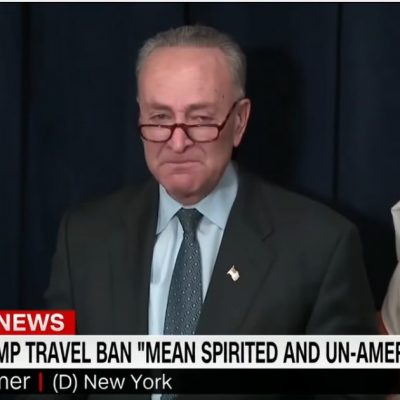 Fake Tears of Senator Chuck Schumer [VIDEO]