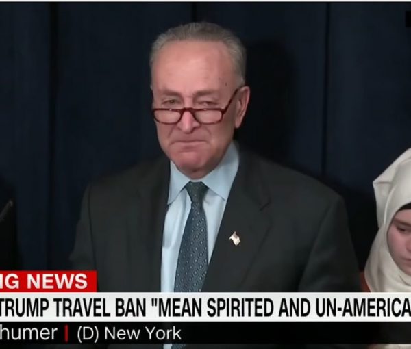 Fake Tears of Senator Chuck Schumer [VIDEO]