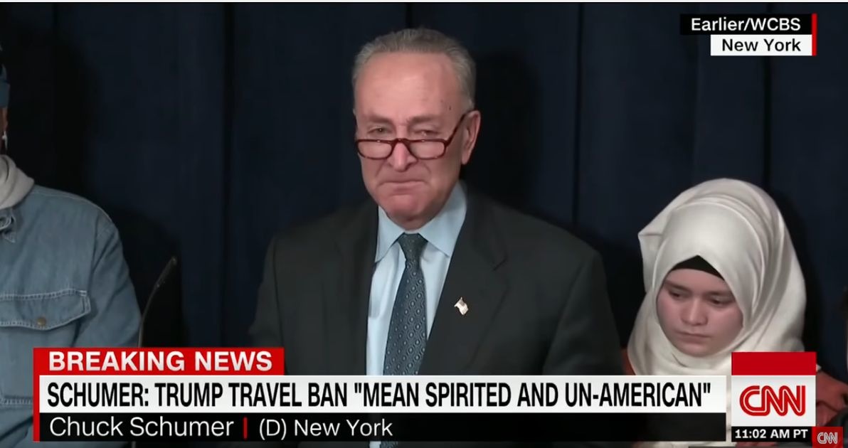 Fake Tears of Senator Chuck Schumer [VIDEO]