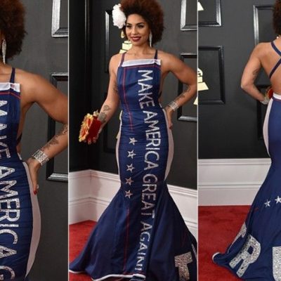 Joy Villa's Music Sales Climb And #MAGA Dress Was Designed By Legal Immigrant [Video]