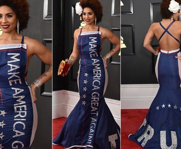 Joy Villa’s Music Sales Climb And #MAGA Dress Was Designed By Legal Immigrant [Video]
