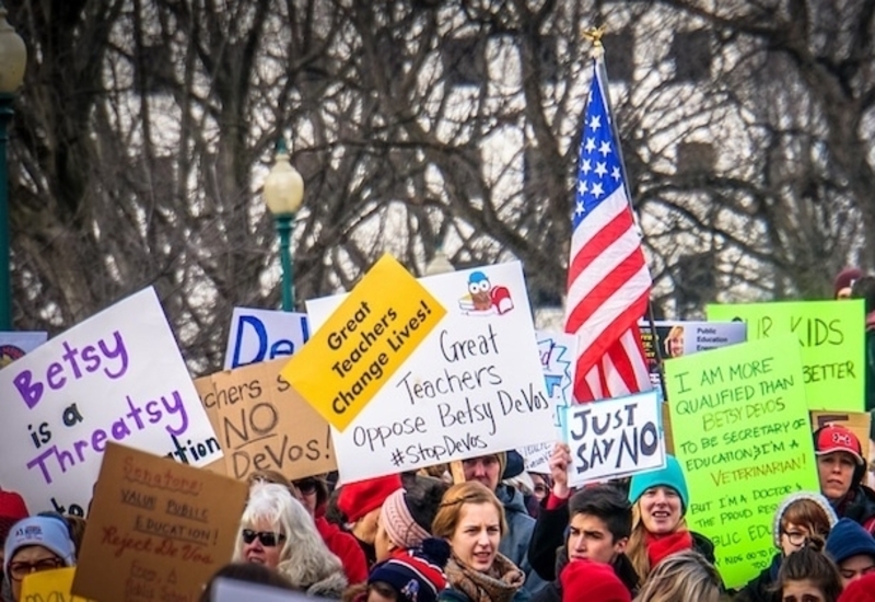 Senate Dems All Night Trumper Tantrum Protesting Education Vote