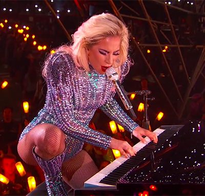 #SuperBowl2017: Gaga Kept Her Poker Face Weeks Ahead of Halftime Show and Delivered a WIN!