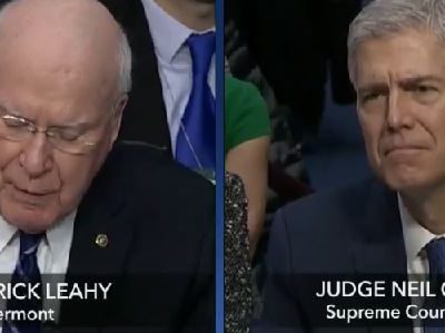 #GorsuchHearing: Senator Leahy Schooled By Gorsuch On Muslim Travel Ban [VIDEO]