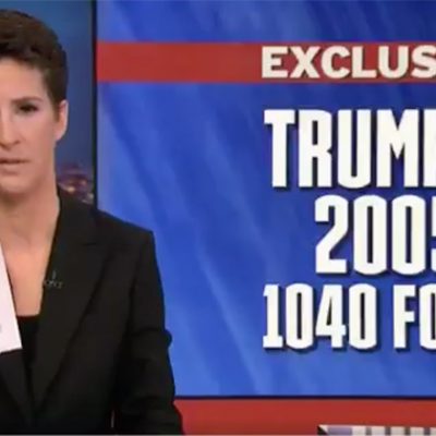 A Big Nothingburger: Rachel Maddow 