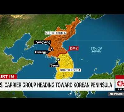 Cold War Heating Up?  US Sending Strike Group Back To Korean Peninsula [VIDEO]