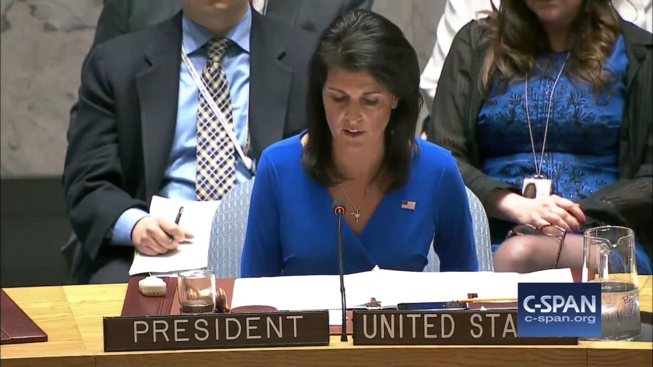 New Ambassador Nikki Haley Slaps UN Over Syria [VIDEO]