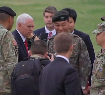 VP Pence Visits Korean DMZ, Are China and Russia Going To Act? [VIDEO]