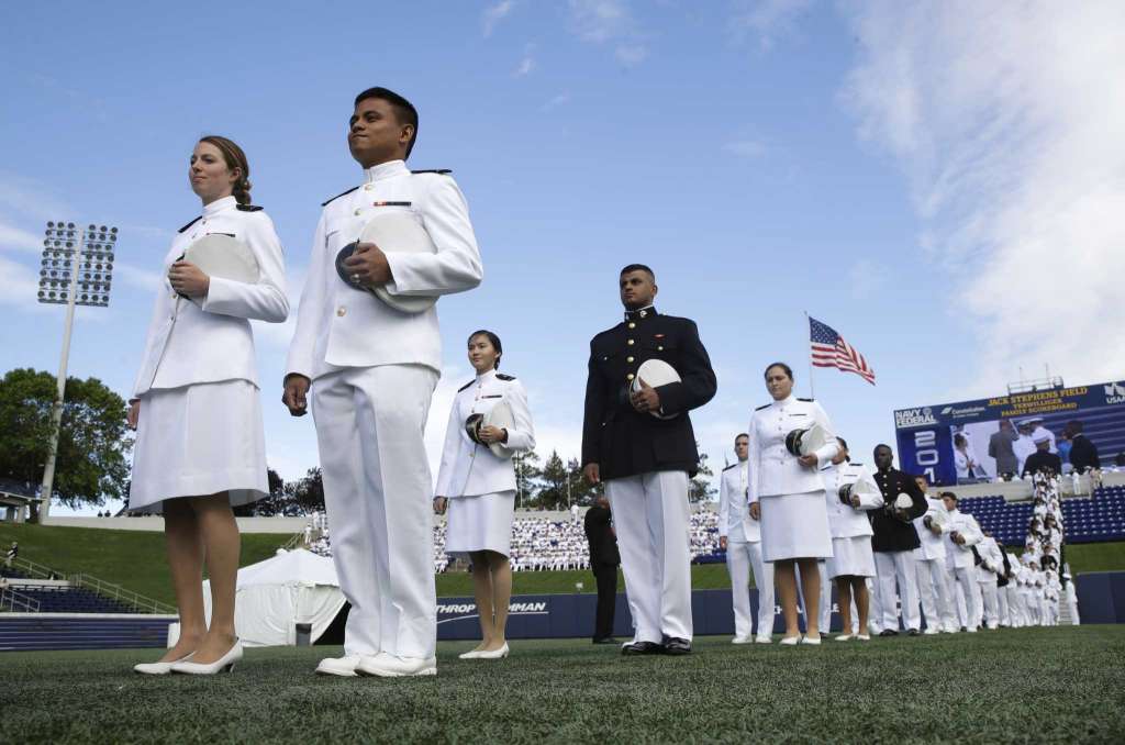 VP Pence Addresses Appreciative Crowd at Naval Academy Graduation [VIDEO]