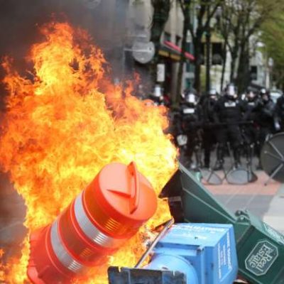 Media Defines Violent #MayDay2017 And #MayDayPDX Protests As 