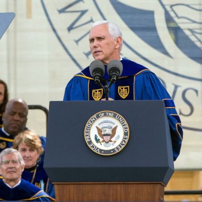 Notre Dame Graduates Stage Childish Walkout Over Mike Pence Speech [VIDEO]