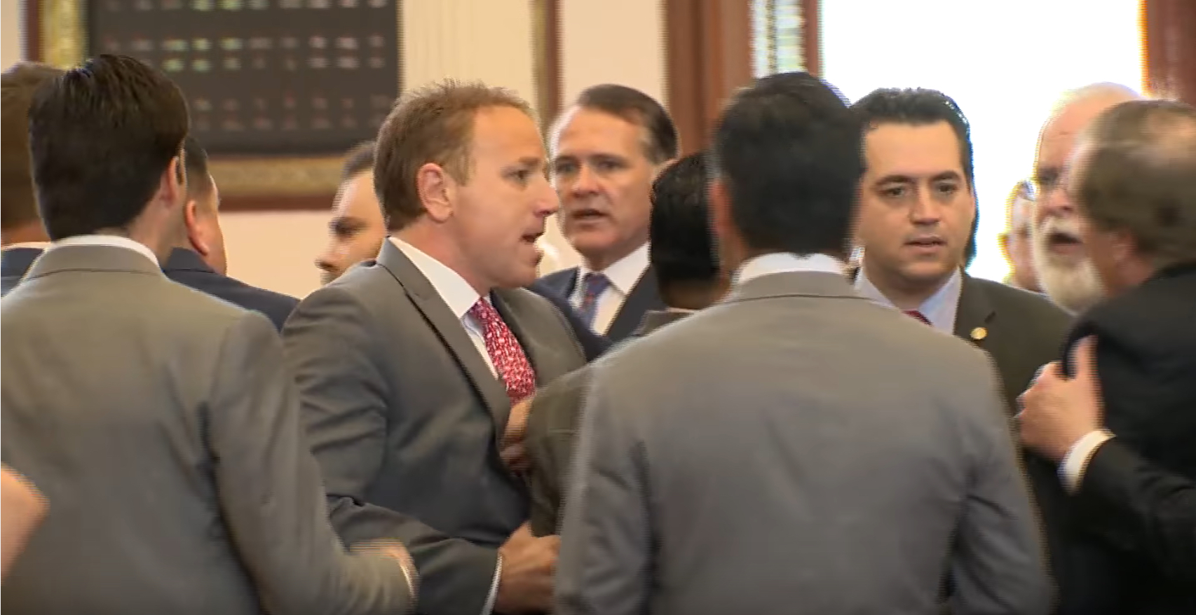 Texas Lawmakers Scuffle After GOP Rep Calls ICE On “Sanctuary City Law” Protesters [VIDEO]