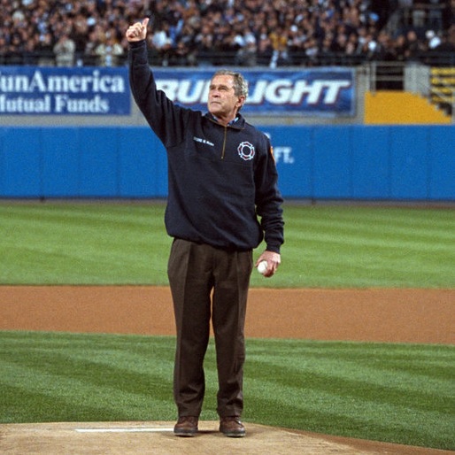 Remembering 9/11: George W. Bush's World Series Opening Pitch [VIDEO]