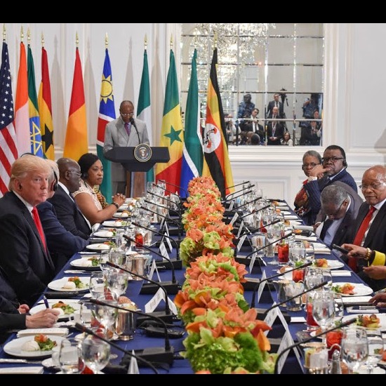 Trump Talks Africa at the United Nations. Liberals Faint