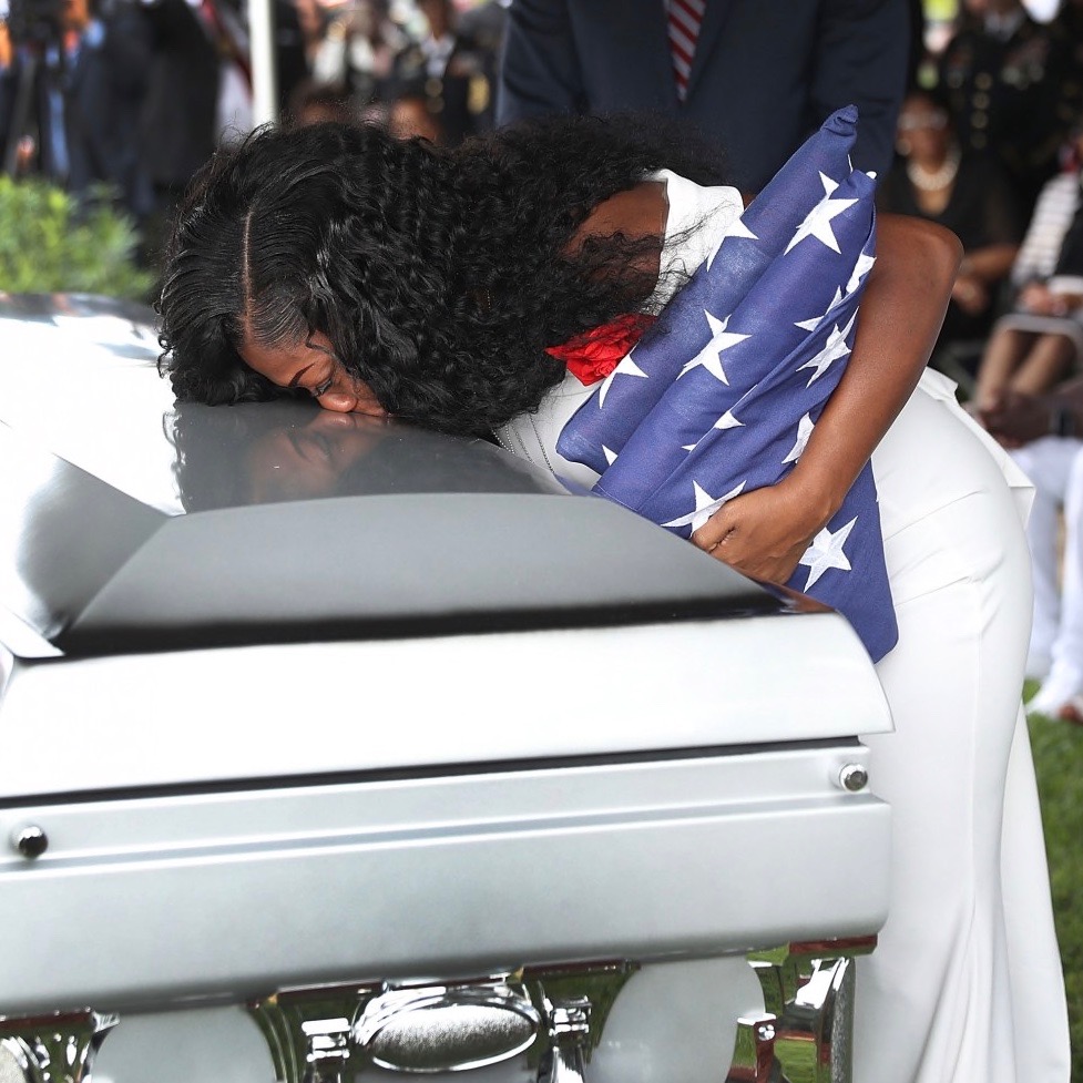 Gold Star Widow Myeshia Johnson's GMA Interview: Trump's Call 