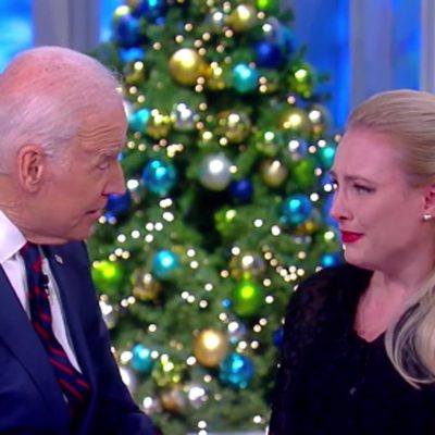 Be Like Joe Biden and Meghan McCain This Christmas. [VIDEO]