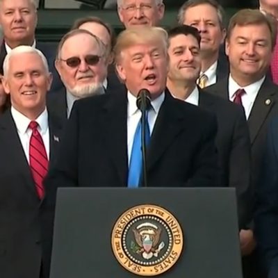 Tax Bill Passes, Democrats Cry 