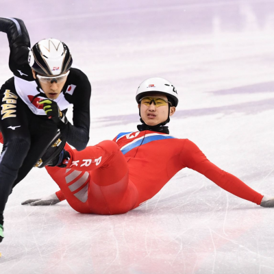 Afraid to Make the Regime Look Bad: North Korean Speed Skater Tries to Trip Olympic Competitor