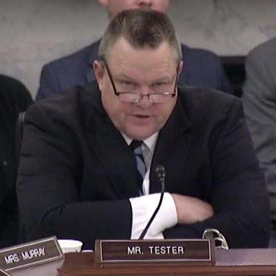 Sen. Tester Issues Weaselly Statement on Rear Adm. Jackson, Trump Counterpunches. [VIDEO]