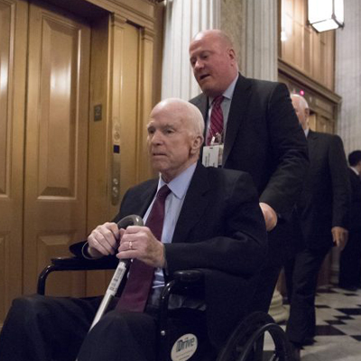 Maverick in Winter: A Fading McCain Takes Final Swipes at Trump. [VIDEO]