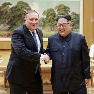 Kim Jong-un Receives Secretary Of State Mike Pompeo At Pyongyang [VIDEO]