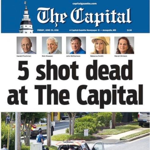 Suspect In Capital Gazette Shooting Had Seven Year Personal Grudge Against Paper [VIDEO]