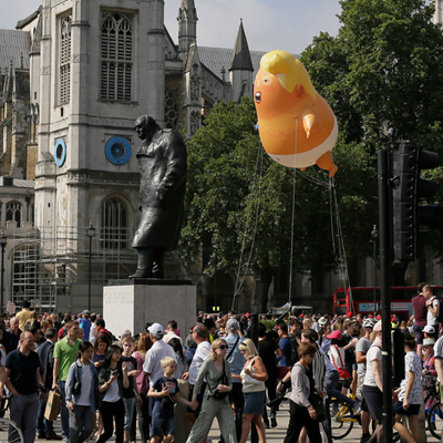 President Trump Meets Queen Elizabeth; Silly Brits Tantrum. [VIDEO]