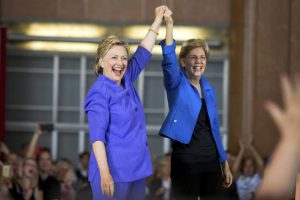 clinton and warren