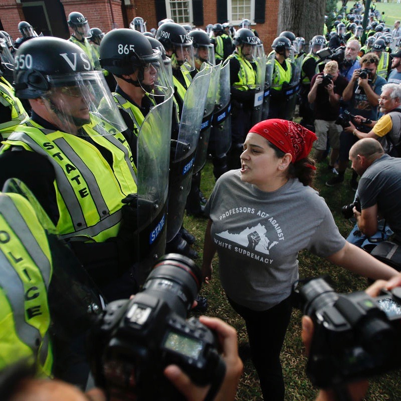 Media Ignores Fact That Cops And NBC Reporter Were Attacked At Charlottesville [VIDEO]