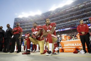 Kaepernick kneeling