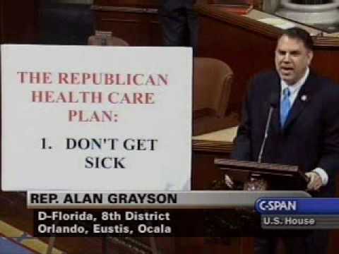 Ah, Karma! Alan Grayson Loses 18 Million in Stock Scheme