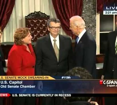 D'oh!   Vice President Joe Biden to Senator Heidi Heitkamp:  