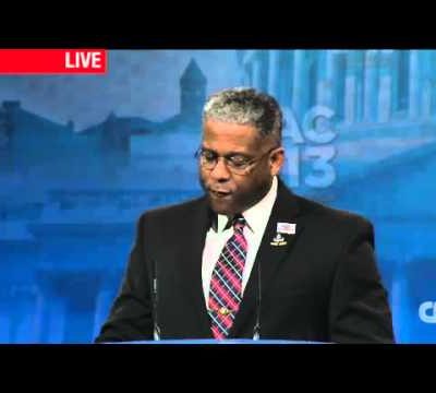 Going for the Left's throat, Allen West opens CPAC 2013  (Video)