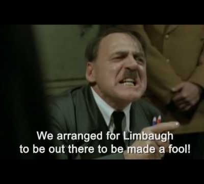 the rush limbaugh 'hitler finds out' video