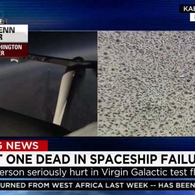 Virgin Galactic's Space Ship Two Crashes into Mojave Desert, One Pilot Dead