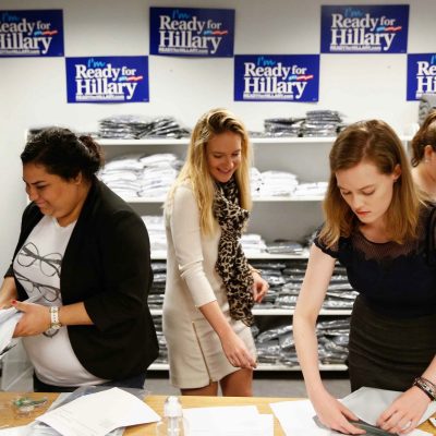 Unpaid Interns: Hillary Clinton Goes on The Cheap