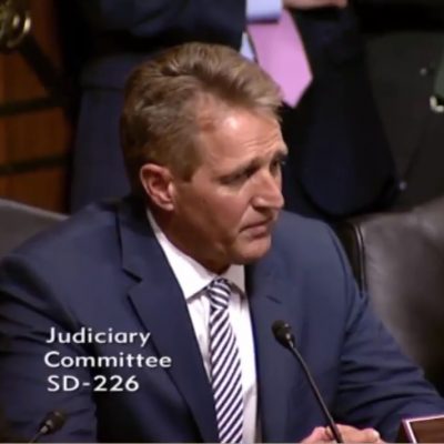 Flake Throws Wrench At Confirmation Hearing