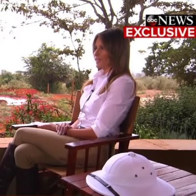 First Lady Melania Trump Speaks Up